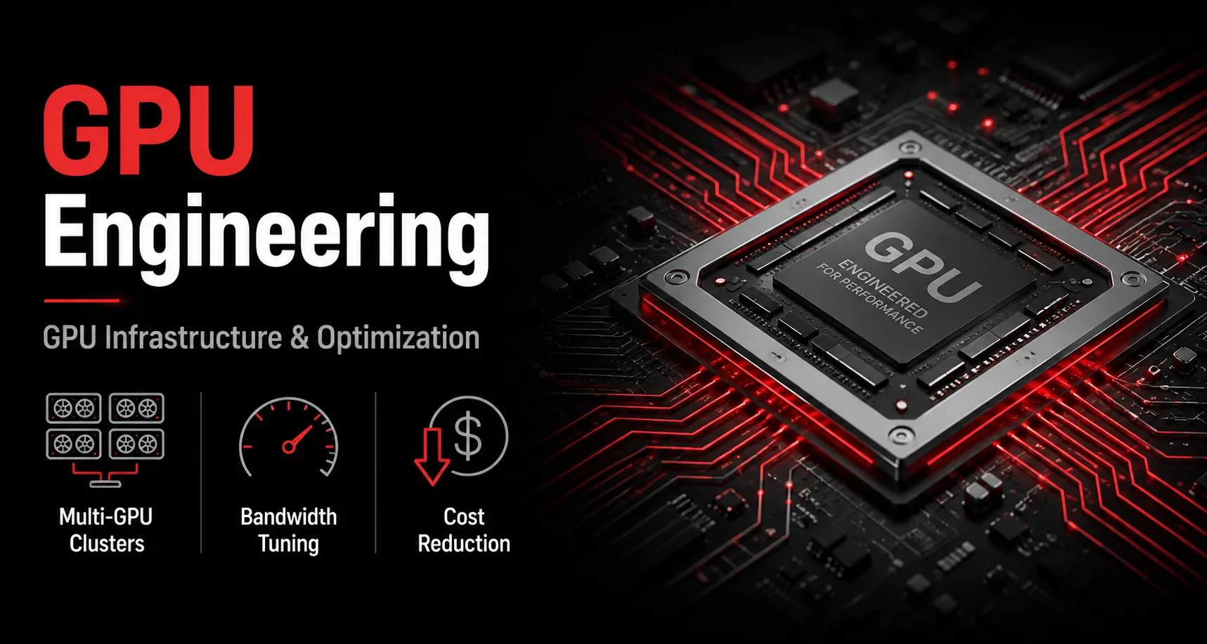 GPU Engineering - GPU infrastructure, clusters, and high-performance computing.