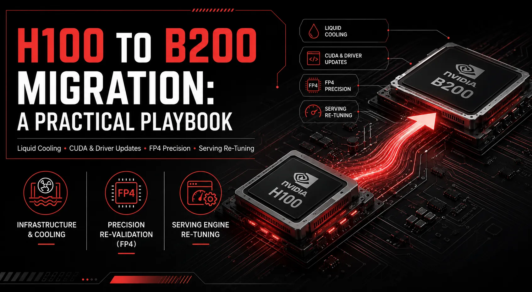 Migrating from H100 to B200: A Practical Playbook article banner