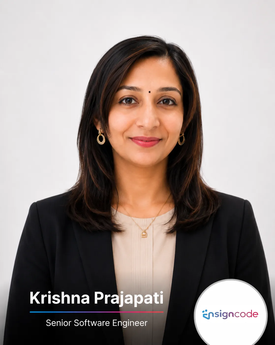 Krishna Prajapati, Senior Odoo Developer at Ensigncode